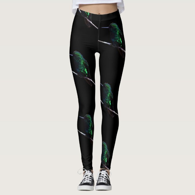 Legging Caneleiras do amante do colibri (Frente)