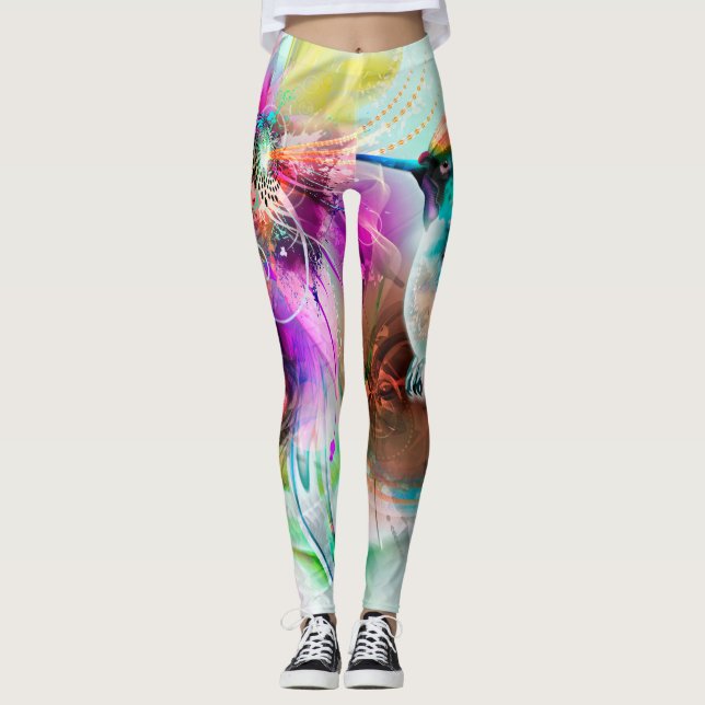 Legging Caneleiras do colibri (Frente)