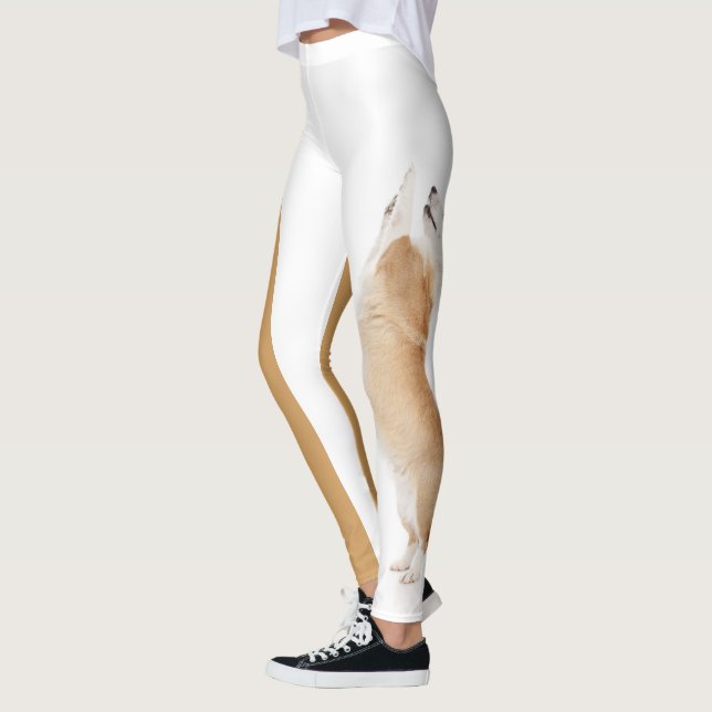 Legging Caneleiras do Corgi--Deleites Foxy (Esquerda)