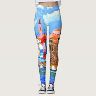 Legging Caneleiras do costume da piscina