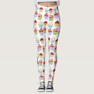 Legging Caneleiras do cupcake