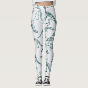 Legging Caneleiras do dinossauro