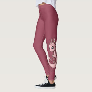 Legging Caneleiras do dragão do amor