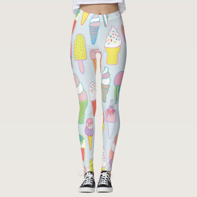 Legging Caneleiras do gelado (Frente)