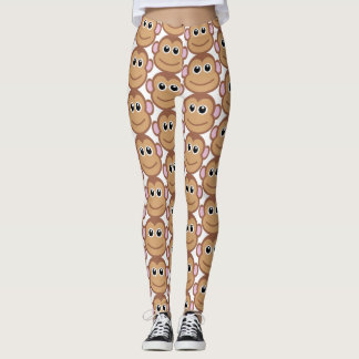 Legging Caneleiras do macaco