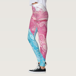 Legging Caneleiras do orgulho | do Transgender