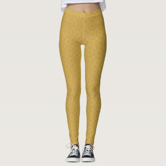 Legging Caneleiras do ouro da colheita