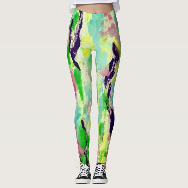 Legging Caneleiras do primavera (Frente)