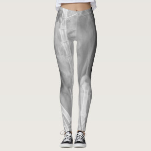 Legging Caneleiras do raio X do gato