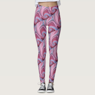 Legging Caneleiras do redemoinho das cores