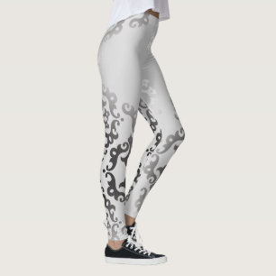 Legging Caneleiras do rolo de Ombre