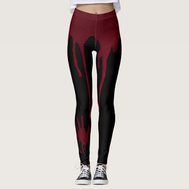 Legging Caneleiras do sangue (Frente)