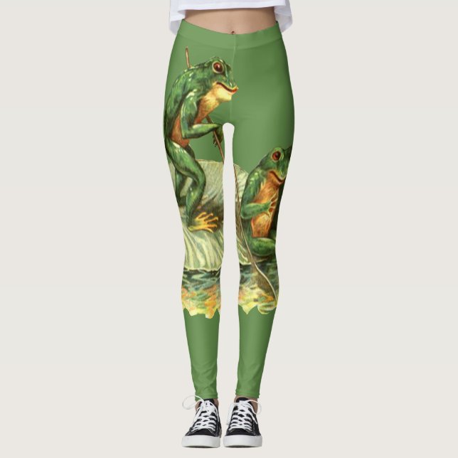 LEGGING CANELEIRAS DO SAPO VERDE (Frente)