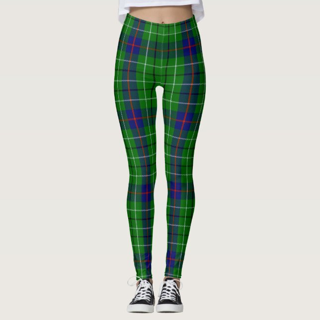 Legging Caneleiras do Tartan de Duncan (Frente)