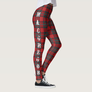 Legging Caneleiras do Tartan de MacGregor