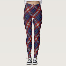 Legging Caneleiras do Tartan do clã de McKnight
