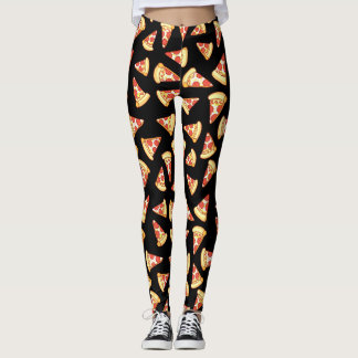 Legging Caneleiras do teste padrão do desenho da fatia da
