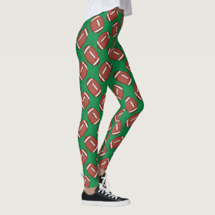 Legging Caneleiras do teste padrão do rugby/futebol
