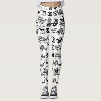 Legging Caneleiras dos amantes do Dachshund