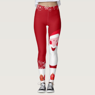 Legging Caneleiras dos Baubles do Xmas da ilustração de