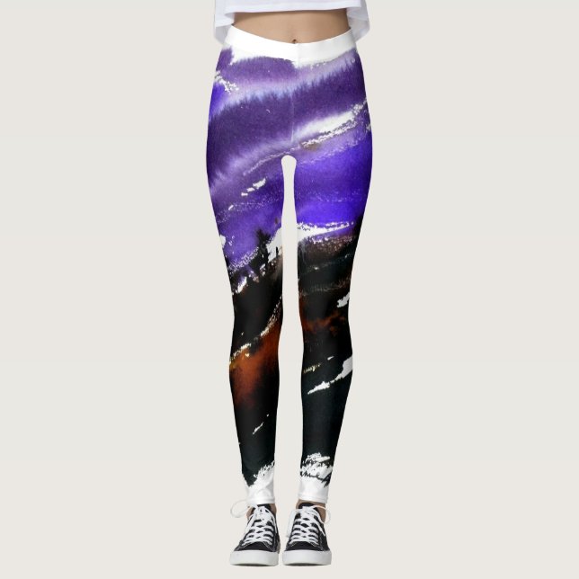 Legging Caneleiras dos esportes (Frente)