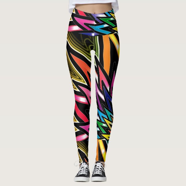 Legging Caneleiras em esteróides (Frente)
