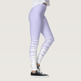 Legging Caneleiras em máscaras claras da lavanda
