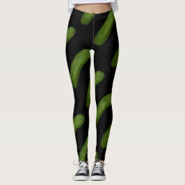 Legging Caneleiras engraçadas das salmouras