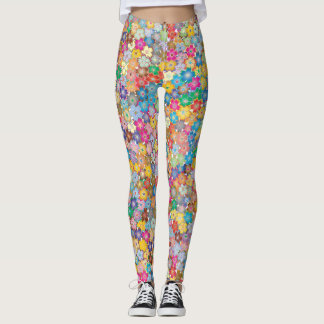 Legging Caneleiras florais
