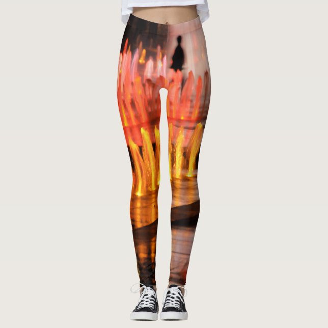 Legging Caneleiras foto, silhueta homem (Frente)