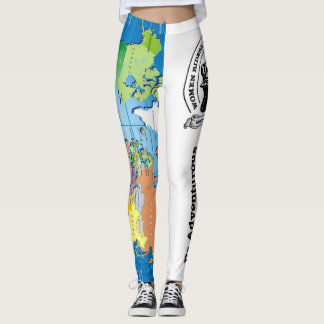 Legging Caneleiras globais de WRWR