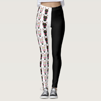 Legging Caneleiras grandes mexicanas da intimidação