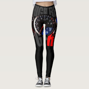 Legging Caneleiras GTR do calibre pelo Rev alto