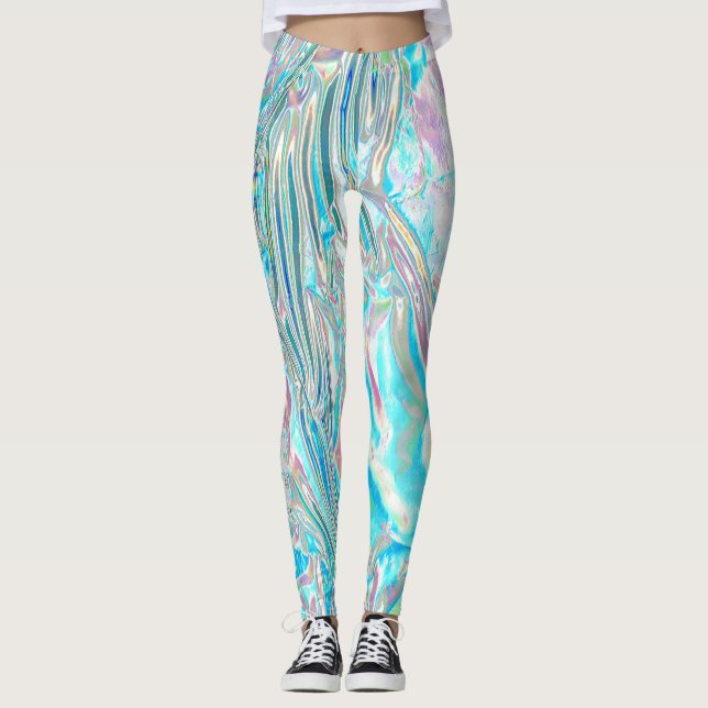 Legging Caneleiras iridescentes (Frente)