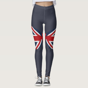Legging Caneleiras - laço de Union Jack