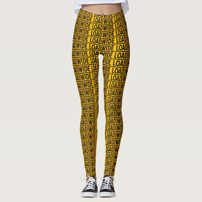 Legging Caneleiras largas da carga (Frente)