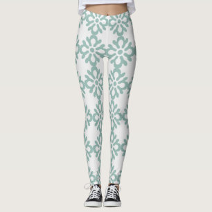 Legging Caneleiras legal do floco de neve do inverno