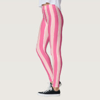 Caneleiras listradas cor-de-rosa