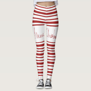 LEGGING CANELEIRAS LISTRADAS DO BASTÃO DE DOCES