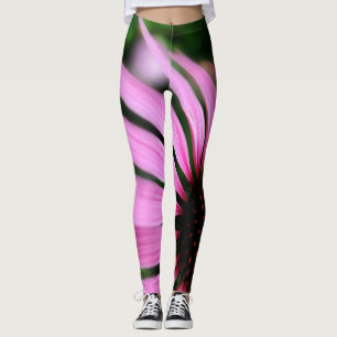 LEGGING CANELEIRAS LONGAS DO GIRASSOL DAS PÉTALAS DA FLOR