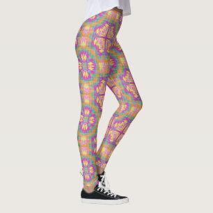Legging Caneleiras modernas do nativo americano 23