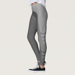 Legging Caneleiras monocromáticas à moda do teste padrão