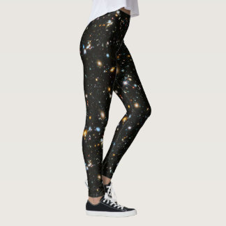 Legging Caneleiras profundas do campo de Hubble/caneleiras
