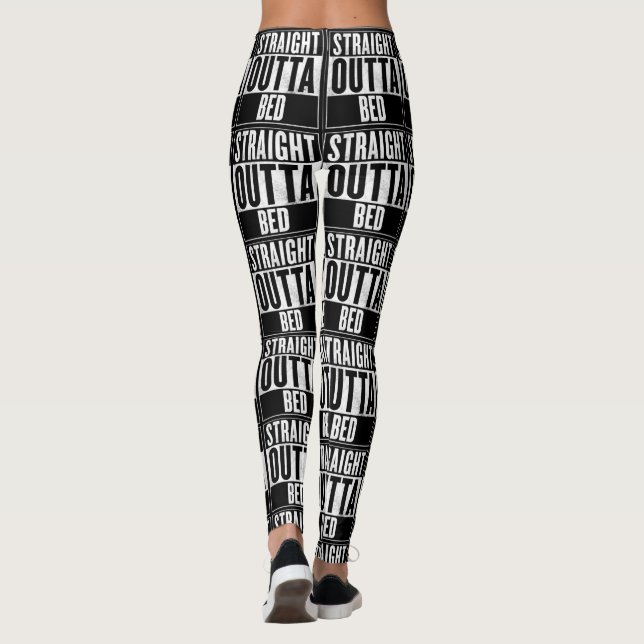 Legging Caneleiras retas da cama de Outta (Verso)
