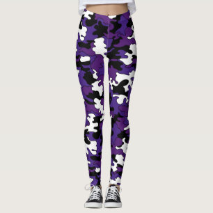 Legging Caneleiras roxas de Camo