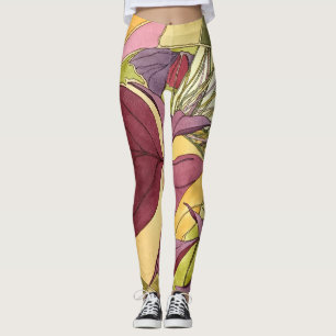 Legging Caneleiras roxas de Oxalis