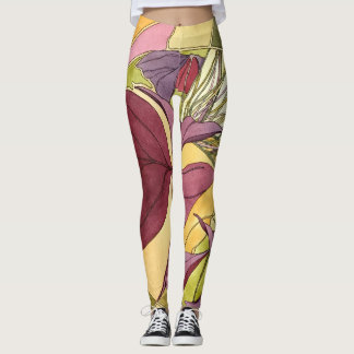 Legging Caneleiras roxas de Oxalis