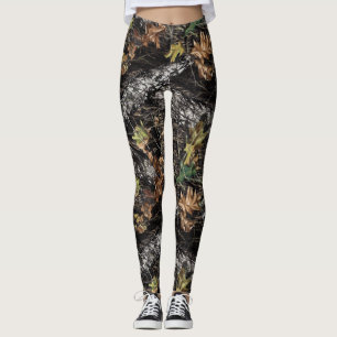 Legging Caneleiras rústicas de Camo da caça