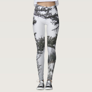 Legging Caneleiras. Sentimentos bonitos do inverno