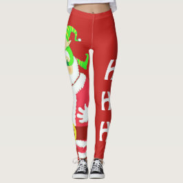 Legging Caneleiras surpreendidas do papai noel